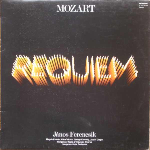 Grote foto wolfgang amadeus mozart j nos ferencsik requiem muziek en instrumenten platen elpees singles