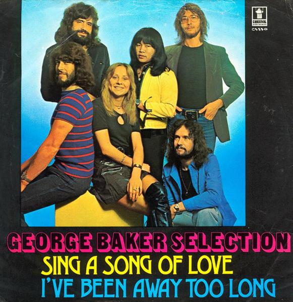 Grote foto george baker selection sing a song of love i ve been away too long muziek en instrumenten platen elpees singles