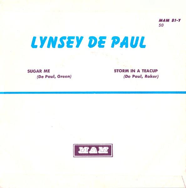 Grote foto lynsey de paul sugar me storm in a teacup muziek en instrumenten platen elpees singles