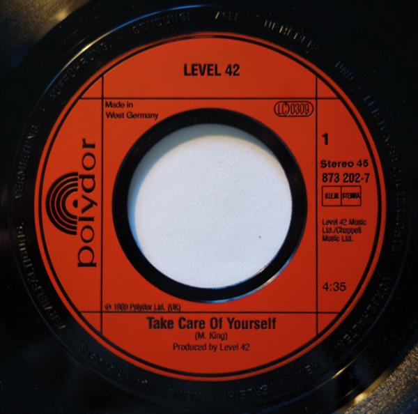 Grote foto level 42 take care of yourself muziek en instrumenten platen elpees singles