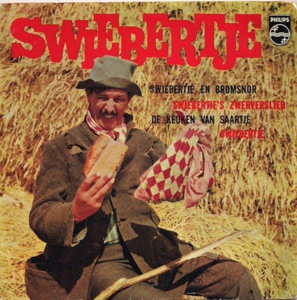 Grote foto swiebertje swiebertje en bromsnor swiebertje zwerverslied de keuken van saartje swiebertje muziek en instrumenten platen elpees singles