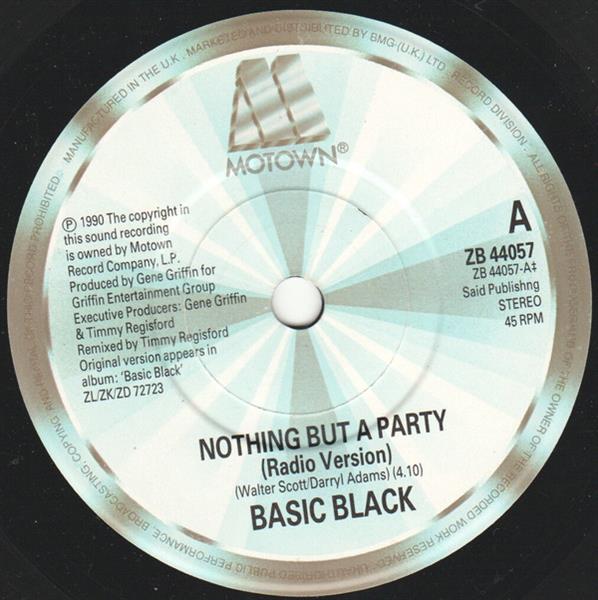 Grote foto basic black nothing but a party muziek en instrumenten platen elpees singles