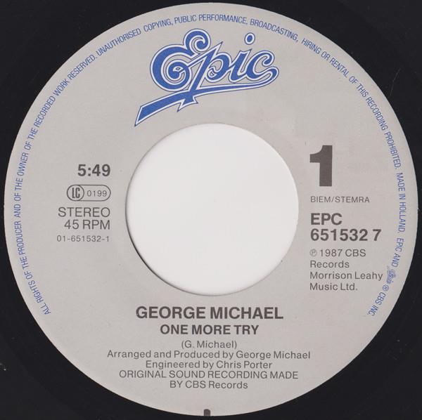 Grote foto george michael one more try muziek en instrumenten platen elpees singles