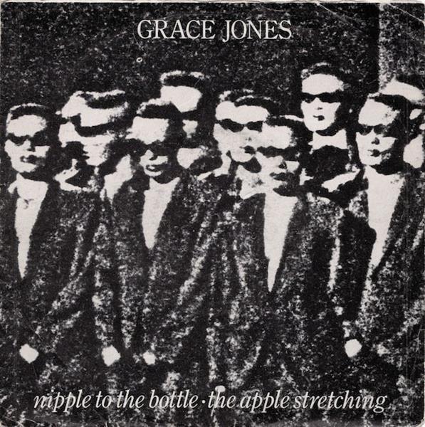 Grote foto grace jones nipple to the bottle the apple stretching muziek en instrumenten platen elpees singles