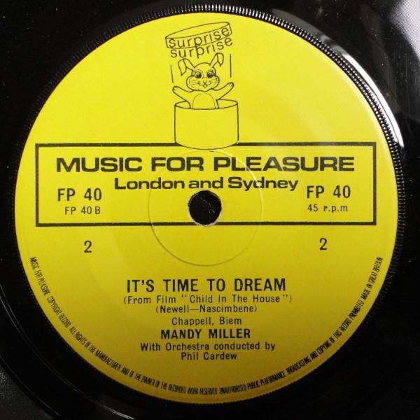 Grote foto mandy miller with orchestra conducted by phil cardew nellie the elephant and it time to dream muziek en instrumenten platen elpees singles