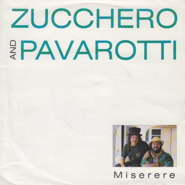 Grote foto zucchero and luciano pavarotti miserere muziek en instrumenten platen elpees singles