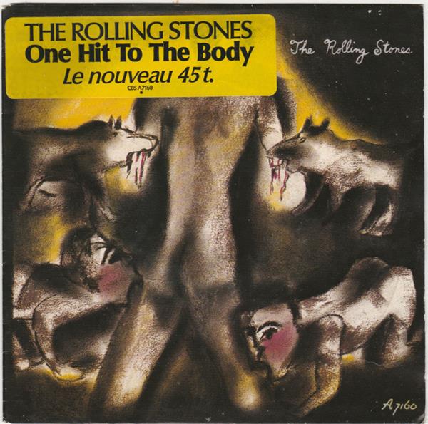 Grote foto the rolling stones one hit to the body muziek en instrumenten platen elpees singles