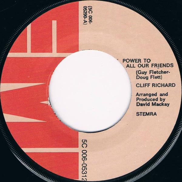 Grote foto cliff richard power to all our friends muziek en instrumenten platen elpees singles