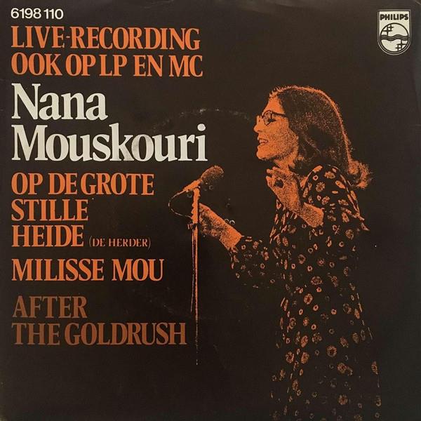 Grote foto nana mouskouri op de grote stille heide de herder muziek en instrumenten platen elpees singles