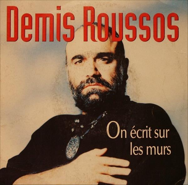 Grote foto demis roussos on crit sur les murs muziek en instrumenten platen elpees singles