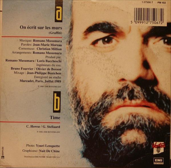 Grote foto demis roussos on crit sur les murs muziek en instrumenten platen elpees singles