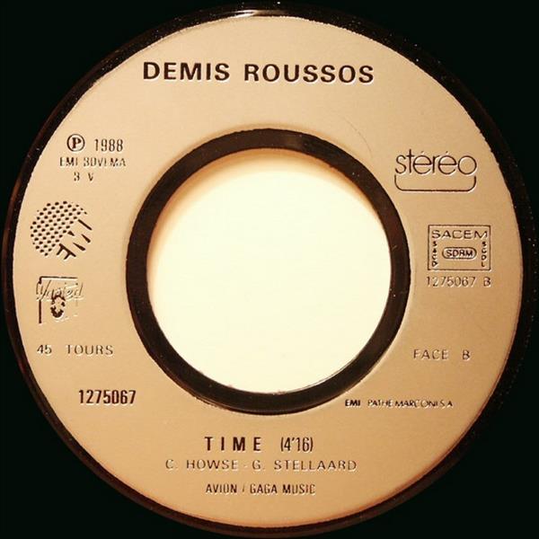 Grote foto demis roussos on crit sur les murs muziek en instrumenten platen elpees singles