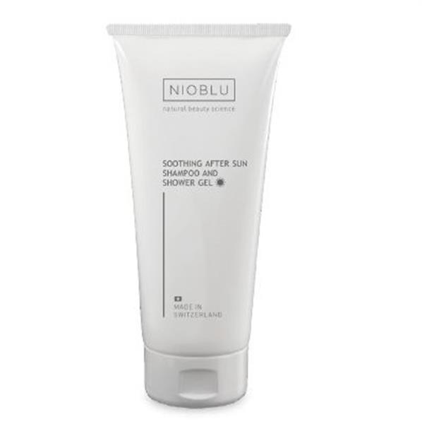 Grote foto nioblu after sun shampoo and shower gel beauty en gezondheid lichaamsverzorging