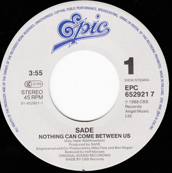 Grote foto sade nothing can come between us muziek en instrumenten platen elpees singles