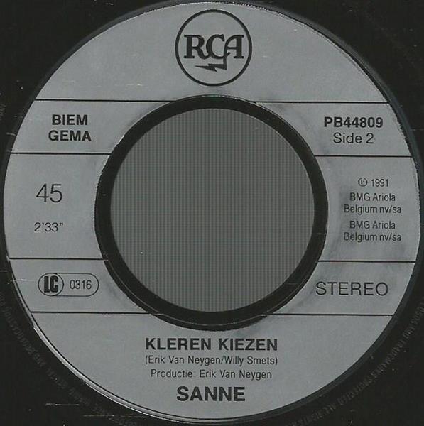 Grote foto sanne 2 mijn enige hoop muziek en instrumenten platen elpees singles