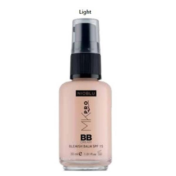 Grote foto mk pro bb cream blemish balm spf 15 light beauty en gezondheid make up sets