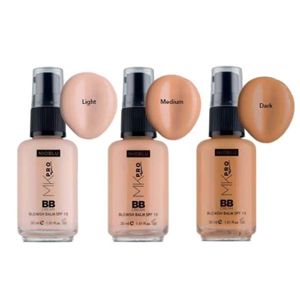 Grote foto mk pro bb cream blemish balm spf 15 light beauty en gezondheid make up sets