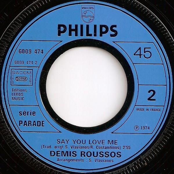 Grote foto demis roussos my only fascination muziek en instrumenten platen elpees singles