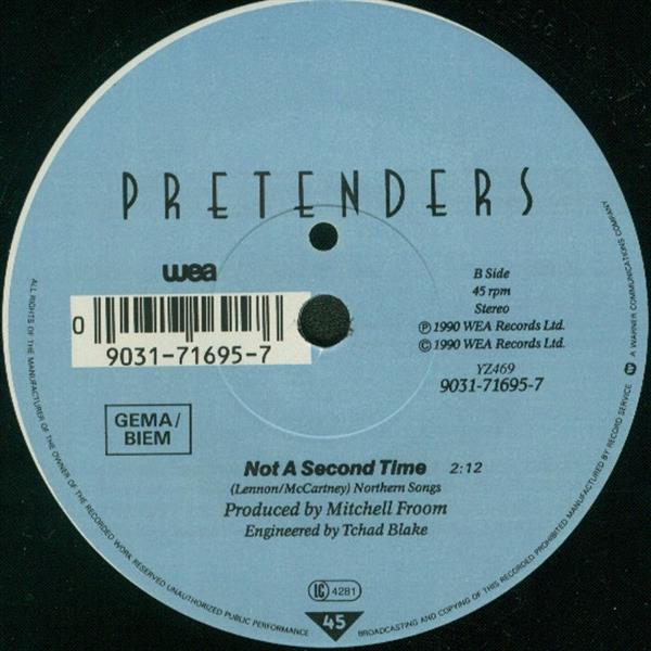 Grote foto the pretenders never do that muziek en instrumenten platen elpees singles