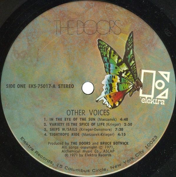 Grote foto the doors other voices muziek en instrumenten platen elpees singles