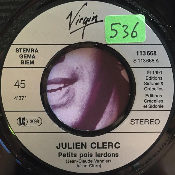 Grote foto julien clerc petits pois lardons muziek en instrumenten platen elpees singles