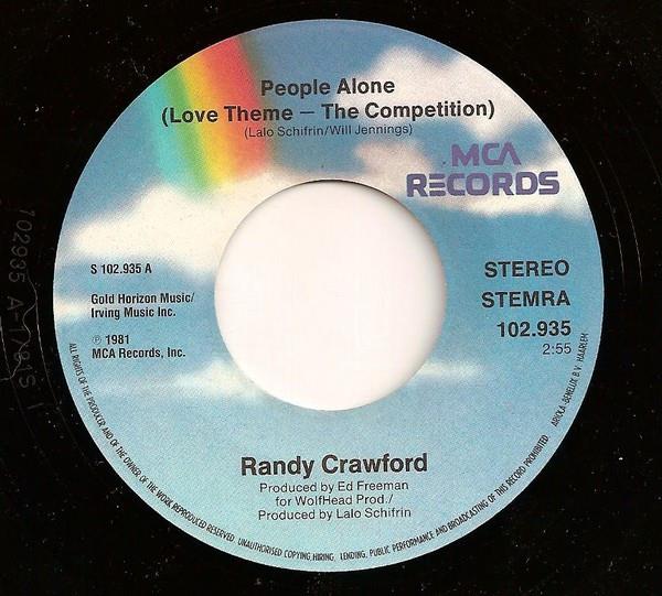 Grote foto randy crawford people alone muziek en instrumenten platen elpees singles