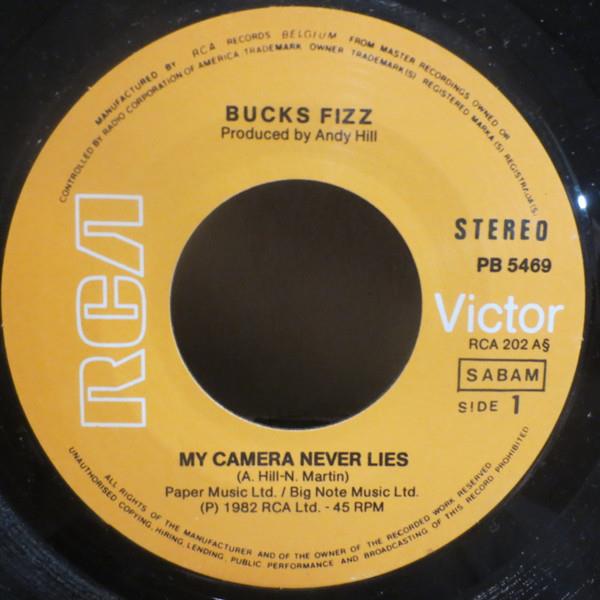 Grote foto bucks fizz my camera never lies muziek en instrumenten platen elpees singles