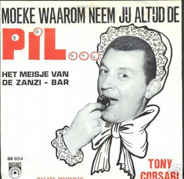 Grote foto tony corsari moeke waarom neem jij altijd de pil muziek en instrumenten platen elpees singles