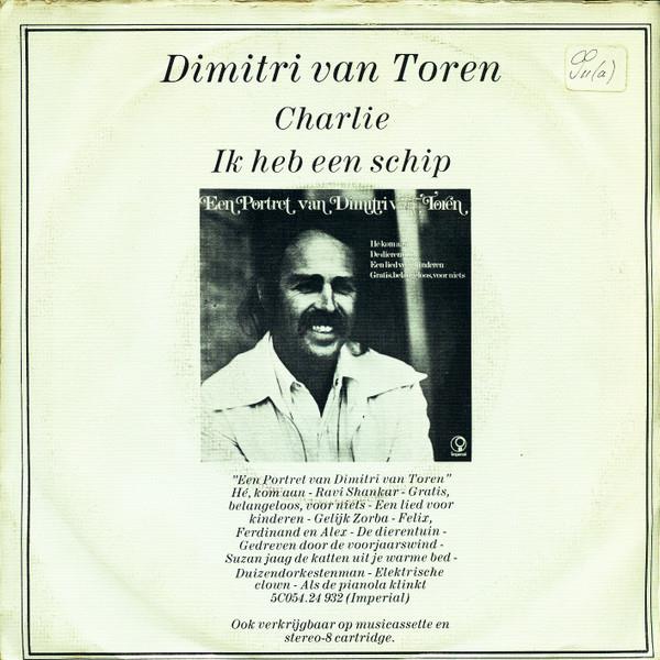 Grote foto dimitri van toren charlie ik heb een schip muziek en instrumenten platen elpees singles