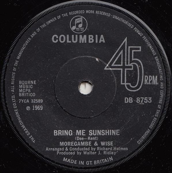 Grote foto morecambe wise bring me sunshine muziek en instrumenten platen elpees singles