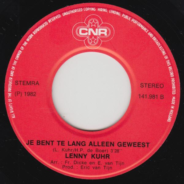 Grote foto lenny kuhr armoefobie muziek en instrumenten platen elpees singles