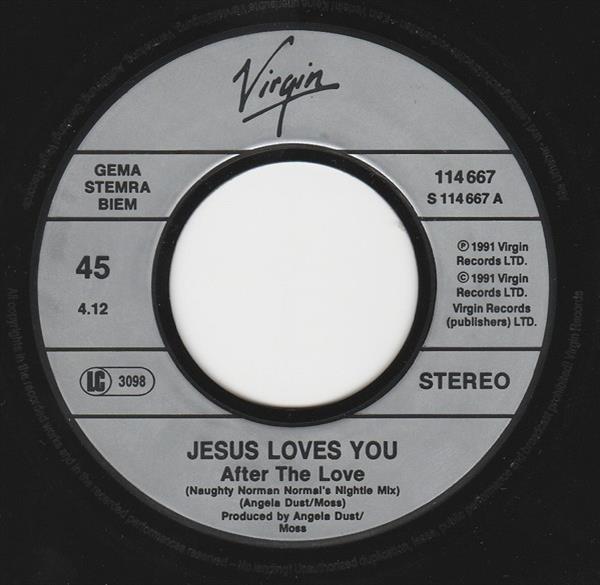 Grote foto jesus loves you after the love muziek en instrumenten platen elpees singles