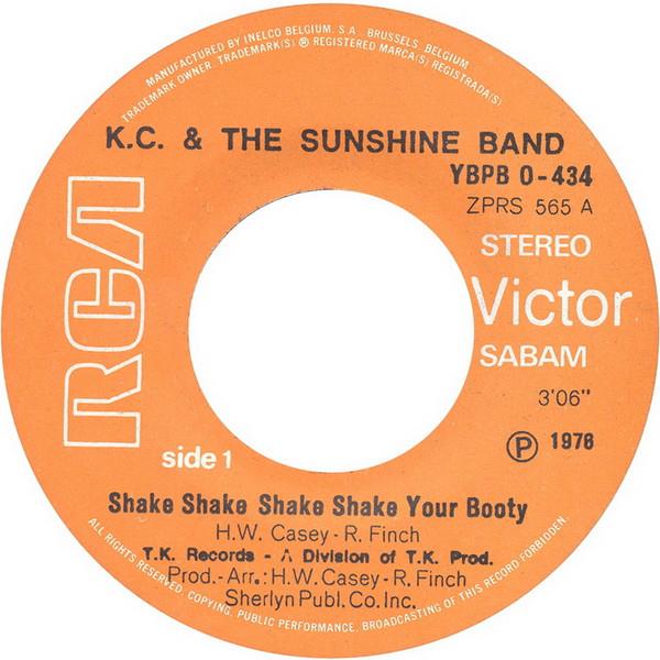 Grote foto kc the sunshine band shake shake shake shake your booty muziek en instrumenten platen elpees singles