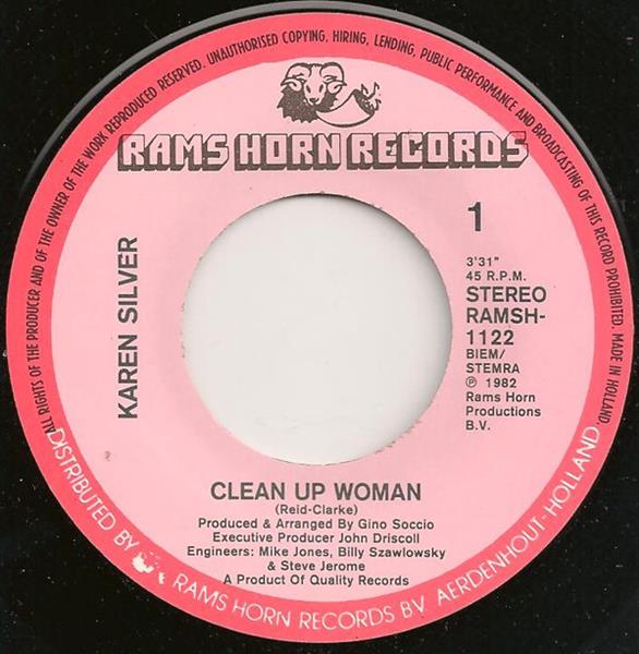 Grote foto karen silver clean up woman muziek en instrumenten platen elpees singles