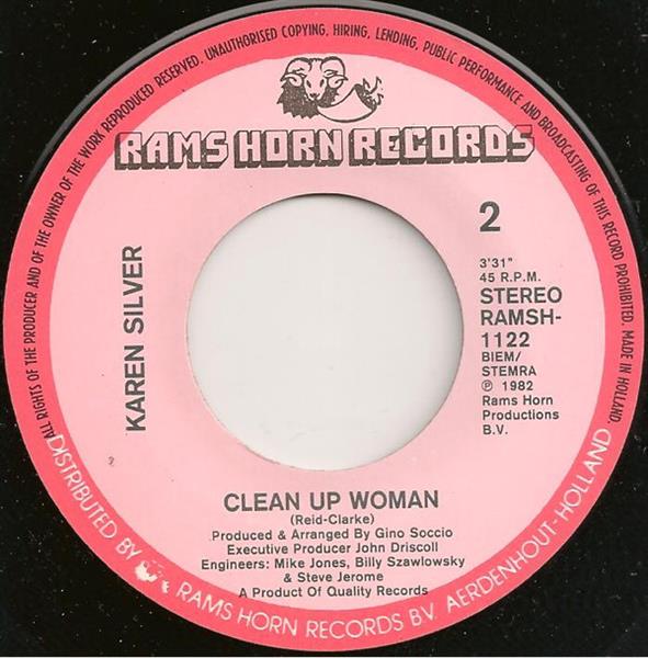 Grote foto karen silver clean up woman muziek en instrumenten platen elpees singles