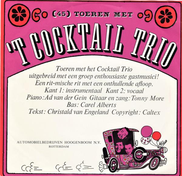 Grote foto cocktail trio 45 toeren met het cocktail trio muziek en instrumenten platen elpees singles