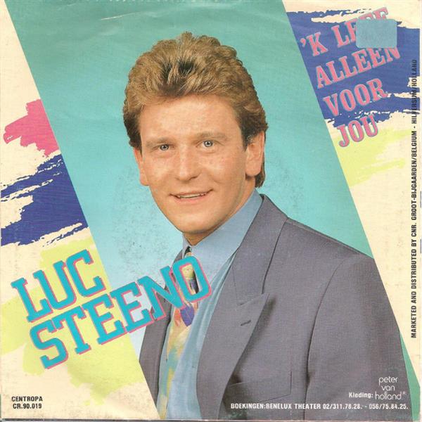 Grote foto luc steeno k leef alleen voor jou muziek en instrumenten platen elpees singles