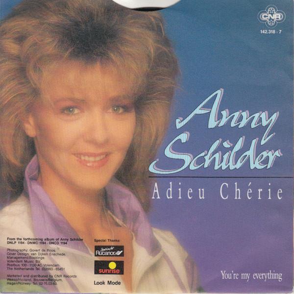 Grote foto anny schilder adieu ch rie muziek en instrumenten platen elpees singles