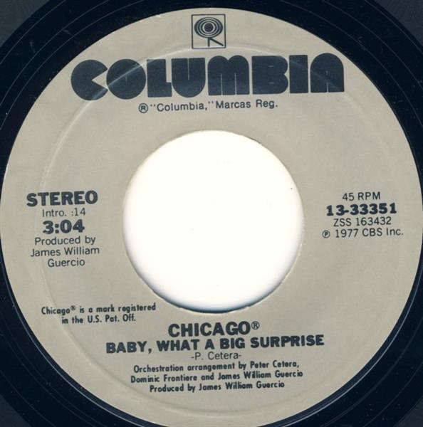 Grote foto chicago 2 baby what a big surprise if you leave me now muziek en instrumenten platen elpees singles