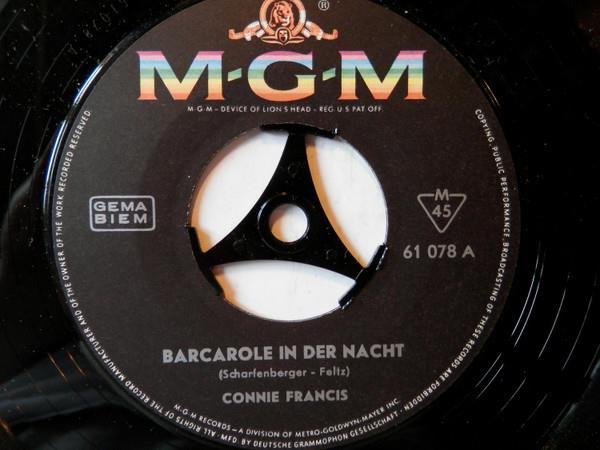 Grote foto connie francis barcarole in der nacht muziek en instrumenten platen elpees singles