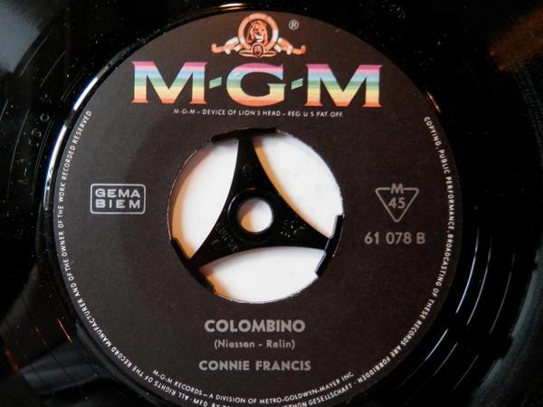 Grote foto connie francis barcarole in der nacht muziek en instrumenten platen elpees singles