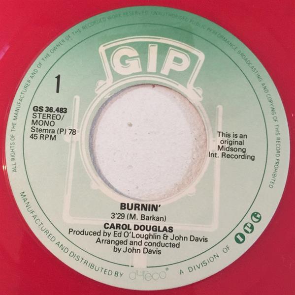 Grote foto carol douglas burnin muziek en instrumenten platen elpees singles