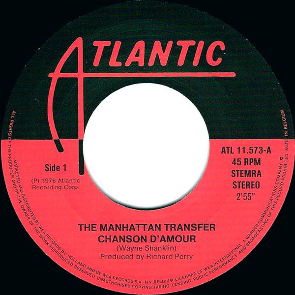 Grote foto the manhattan transfer chanson d amour the speak up mambo cuentame muziek en instrumenten platen elpees singles