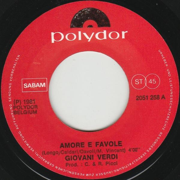 Grote foto giovanni verdi 2 amore e favole muziek en instrumenten platen elpees singles