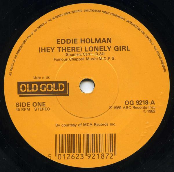 Grote foto eddie holman the floaters hey there lonely girl float on muziek en instrumenten platen elpees singles