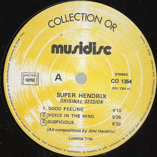 Grote foto jimi hendrix super hendrix muziek en instrumenten platen elpees singles