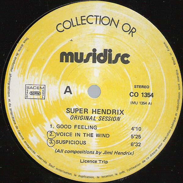 Grote foto jimi hendrix super hendrix muziek en instrumenten platen elpees singles