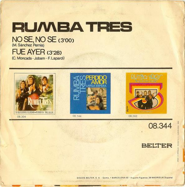 Grote foto rumba tres no se no se fu ayer muziek en instrumenten platen elpees singles