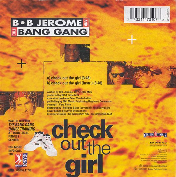 Grote foto b.b. jerome the bang gang check out the girl muziek en instrumenten platen elpees singles