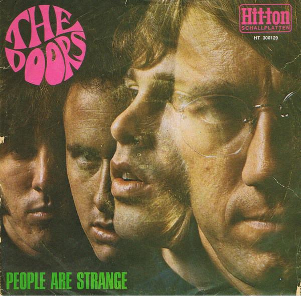 Grote foto the doors people are strange muziek en instrumenten platen elpees singles